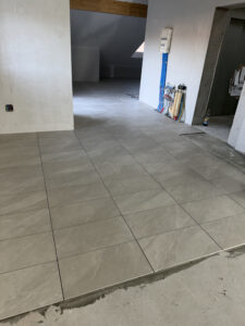 Carrelage grès cérame rectifié — Combles aménagés