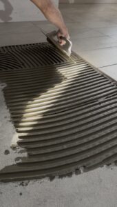 Carrelage grès cérame rectifié — Combles aménagés